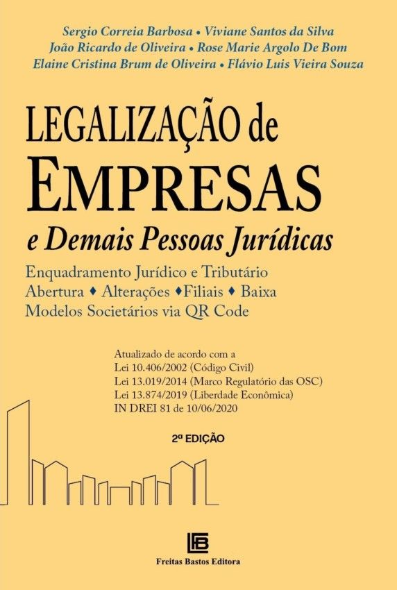 Legalizacao De Empresas - 2ª Ed